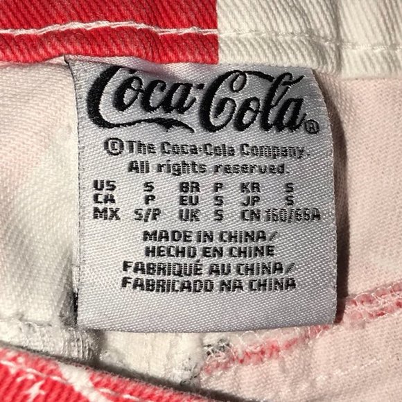 Coca Cola Shorts RED & WHITE LOGO - Picture 4 of 4